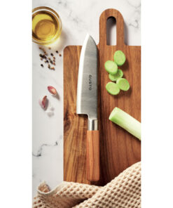 Kochmesser mit Buchenholz SLICE Silber 12 Kochmesser mit Buchenholz SLICE Silber – Bild 5