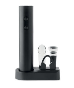 Elektrischer Korkenzieher VINO SET Schwarz 10 Elektrischer Korkenzieher VINO SET Schwarz – Bild 2