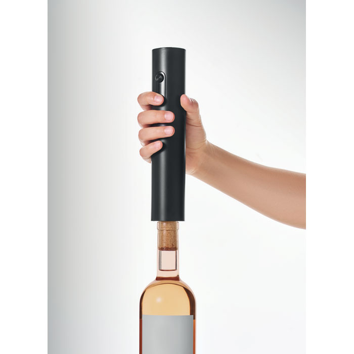 Elektrischer Korkenzieher VINO SET Schwarz 5 Elektrischer Korkenzieher VINO SET Schwarz – Bild 3