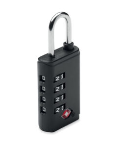 4-stelliges TSA Zahlenschloss LOCK Schwarz – Bild 2