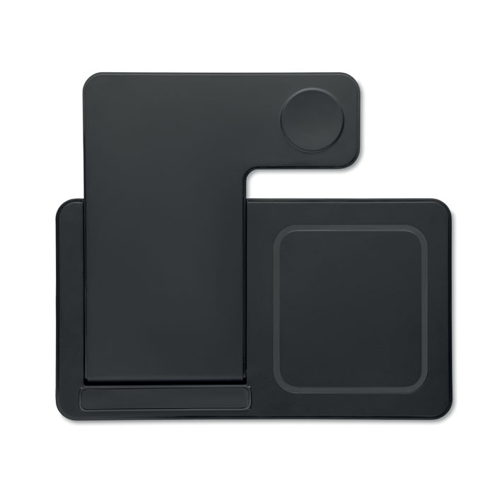 Faltbares 3in1 Ladegerät 15W DOCK3 Schwarz 9 Faltbares 3in1 Ladegerät 15W DOCK3 Schwarz – Bild 7