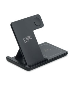 Faltbares 3in1 Ladegerät 15W DOCK3 Schwarz 15 Faltbares 3in1 Ladegerät 15W DOCK3 Schwarz – Bild 5