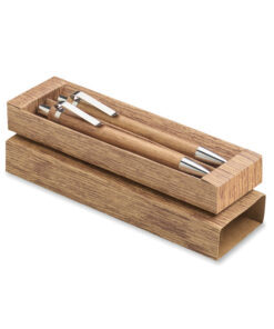 Schreibgeräte-Set Akazienholz