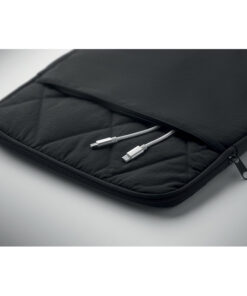 15" Laptop-Hülle Nylon KLYRO Schwarz 15 15" Laptop-Hülle Nylon KLYRO Schwarz – Bild 4