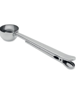 Dosierlöffel mit Klemme SPOONCOOP Silber 10 Dosierlöffel mit Klemme SPOONCOOP Silber – Bild 2