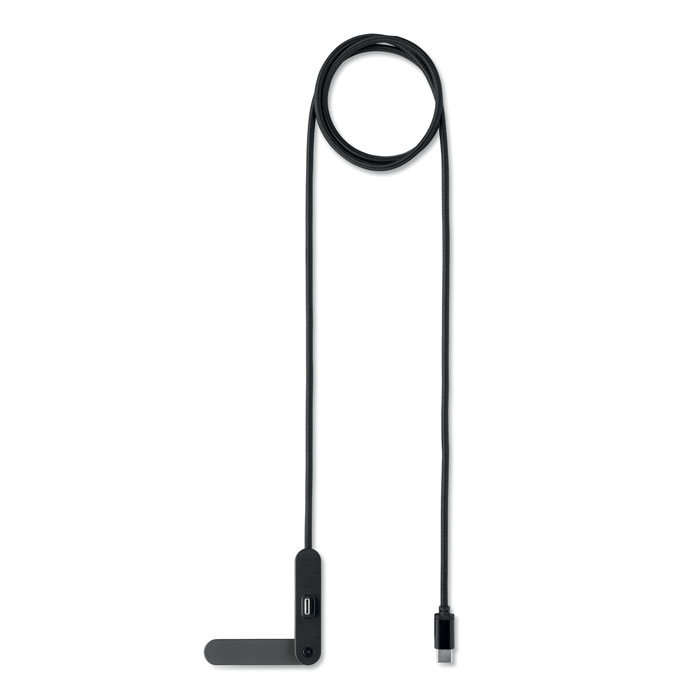 60W Ladekabel Typ-C NIFTY Schwarz 4 60W Ladekabel Typ-C NIFTY Schwarz – Bild 2