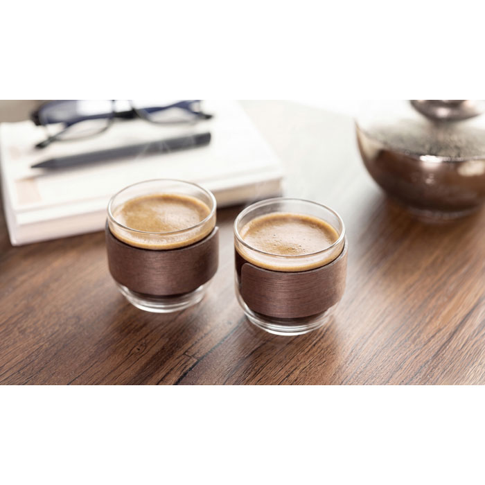 Kaffeegläser-Set BOGOTA SET Holz 7 Kaffeegläser-Set BOGOTA SET Holz – Bild 5
