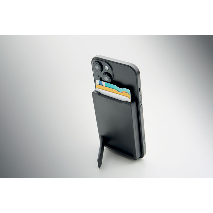 Kreditkartenhalter magnetisch MACARD Schwarz 9 Kreditkartenhalter magnetisch MACARD Schwarz – Bild 7
