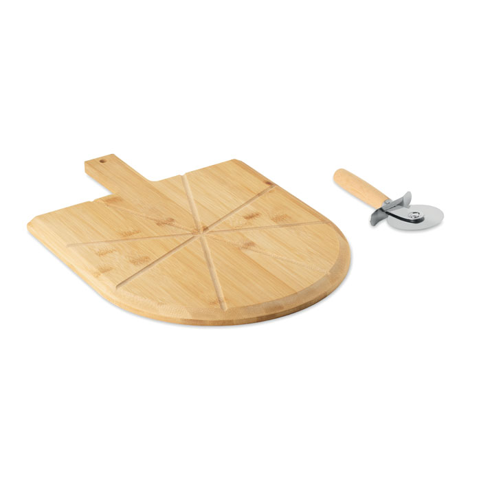 Pizza-Set Bambus NAPOLITANA Holz 3 Pizza-Set Bambus