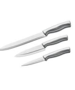 Messer-Set Edelstahl 3-tlg. COCINERO Silber 10 Messer-Set Edelstahl 3-tlg. COCINERO Silber – Bild 4