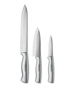 Messer-Set Edelstahl 3-tlg. COCINERO Silber 11 Messer-Set Edelstahl 3-tlg. COCINERO Silber – Bild 5
