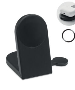 3in1 kabellose Ladestation ELASTI Schwarz 11 3in1 kabellose Ladestation ELASTI Schwarz – Bild 2