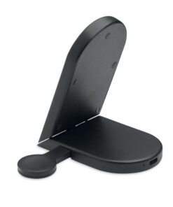 3in1 kabellose Ladestation ELASTI Schwarz 12 3in1 kabellose Ladestation ELASTI Schwarz – Bild 3