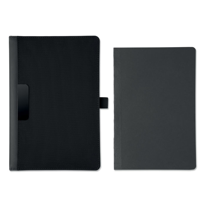 DIN A5 Portfolio & Notizblock PROFILE5 Schwarz 3 DIN A5 Portfolio & Notizblock