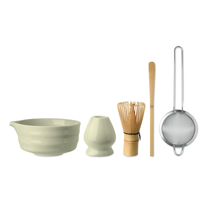 Matcha-Set 5-teilig MATCHY Mintgrün 4 Matcha-Set 5-teilig MATCHY Mintgrün – Bild 2