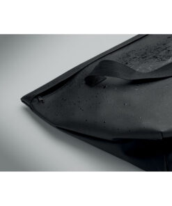 Fahrrad-Einkaufstasche PU 10L RIDE TOTE BAG Schwarz – Bild 3