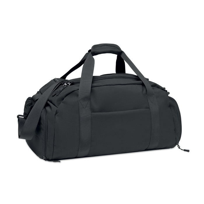 Urbane Sporttasche Nylon 20L ELEVA Schwarz 3 Urbane Sporttasche Nylon 20L