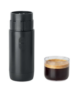 Tragbare Kaffeemaschine PORTO Schwarz 8 Tragbare Kaffeemaschine PORTO Schwarz – Bild 2