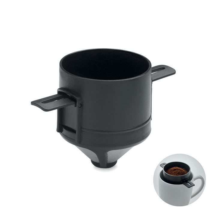 Wiederverwendbarer Kaffeefilter FILTER Schwarz 3 Wiederverwendbarer Kaffeefilter