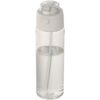 Theron 700 ml RCS-Wasserflasche aus recyceltem Kunststoff mit Multifunktionsdeckel und Klappstrohhalm 2 10095001