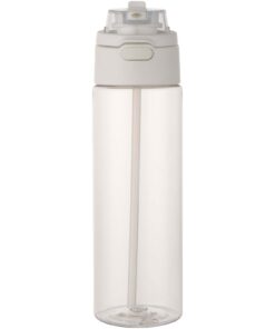 Theron 700 ml RCS-Wasserflasche aus recyceltem Kunststoff mit Multifunktionsdeckel und Klappstrohhalm 12 Theron 700 ml RCS-Wasserflasche aus recyceltem Kunststoff mit Multifunktionsdeckel und Klappstrohhalm – Bild 2