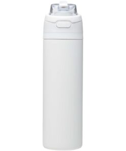 Theron 800 ml RCS-Wasserflasche aus recyceltem, einwandigem Edelstahl mit Multifunktionsdeckel und Klappstrohhalm 11 Theron 800 ml RCS-Wasserflasche aus recyceltem, einwandigem Edelstahl mit Multifunktionsdeckel und Klappstrohhalm – Bild 2