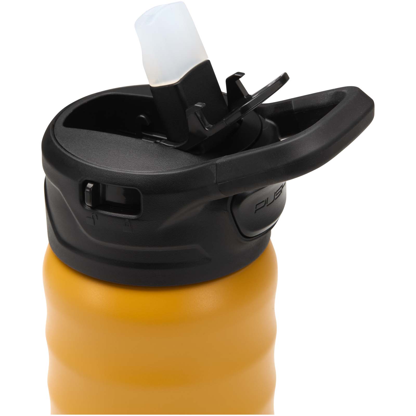 Knox 350 ml RCS-Sportflasche aus recyceltem, doppelwandigem Edelstahl mit Klappstrohhalm 7 Knox 350 ml RCS-Sportflasche aus recyceltem, doppelwandigem Edelstahl mit Klappstrohhalm – Bild 5