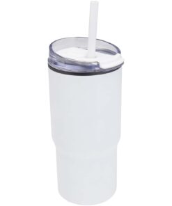 Westin 540 ml RCS-Becher aus recyceltem Material, doppelwandig isoliert, mit Trinkhalm