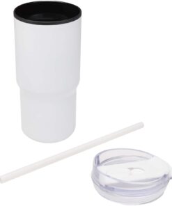 Westin 540 ml RCS-Becher aus recyceltem Material, doppelwandig isoliert, mit Trinkhalm – Bild 4