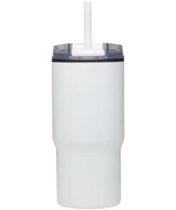 Westin 540 ml RCS-Becher aus recyceltem Material, doppelwandig isoliert, mit Trinkhalm – Bild 2