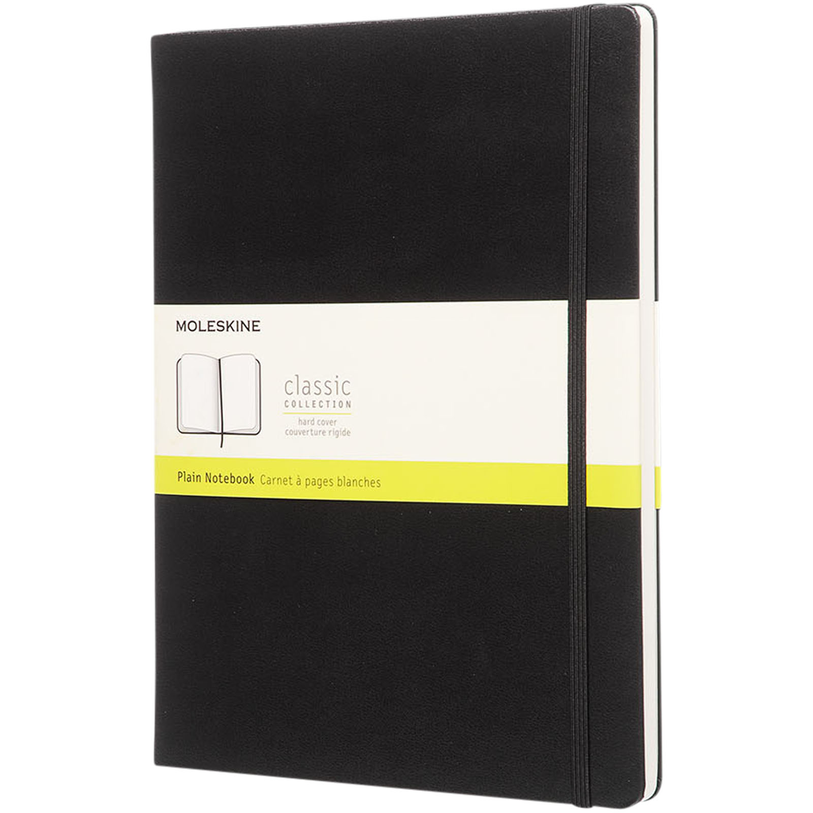 Classic Hardcover Notizbuch XL – blanko schwarz 3 Classic Hardcover Notizbuch XL – blanko