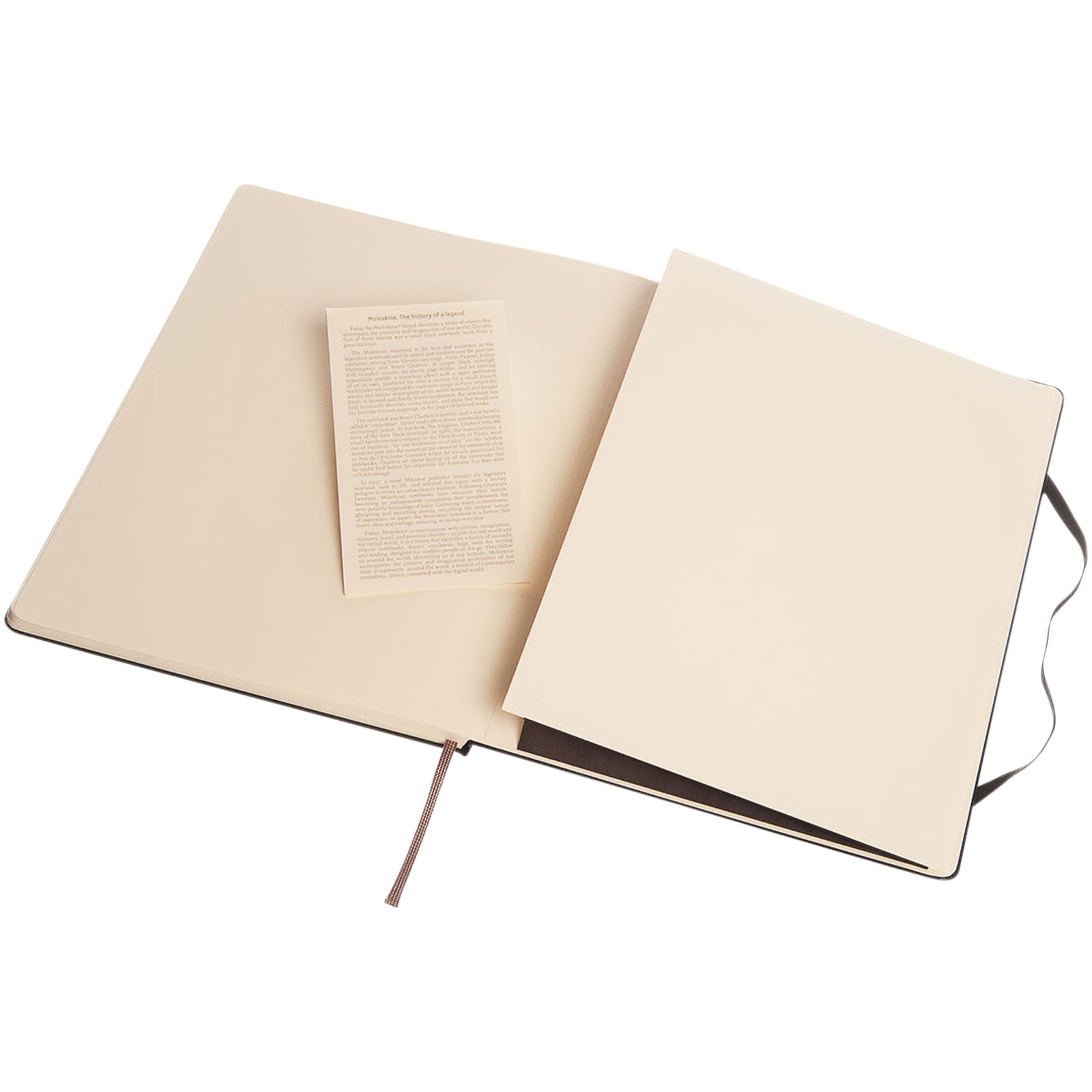 Classic Hardcover Notizbuch XL – blanko schwarz 7 Classic Hardcover Notizbuch XL – blanko schwarz – Bild 5