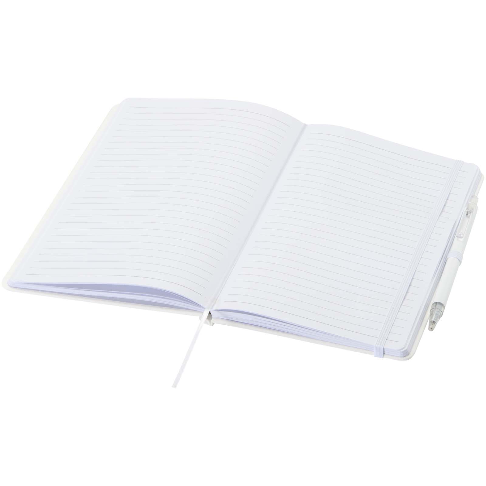 Set aus einem Notizbuch „Spectrum A5“ aus Recyclingpapier und einem Kugelschreiber 6 Set aus einem Notizbuch „Spectrum A5“ aus Recyclingpapier und einem Kugelschreiber – Bild 4