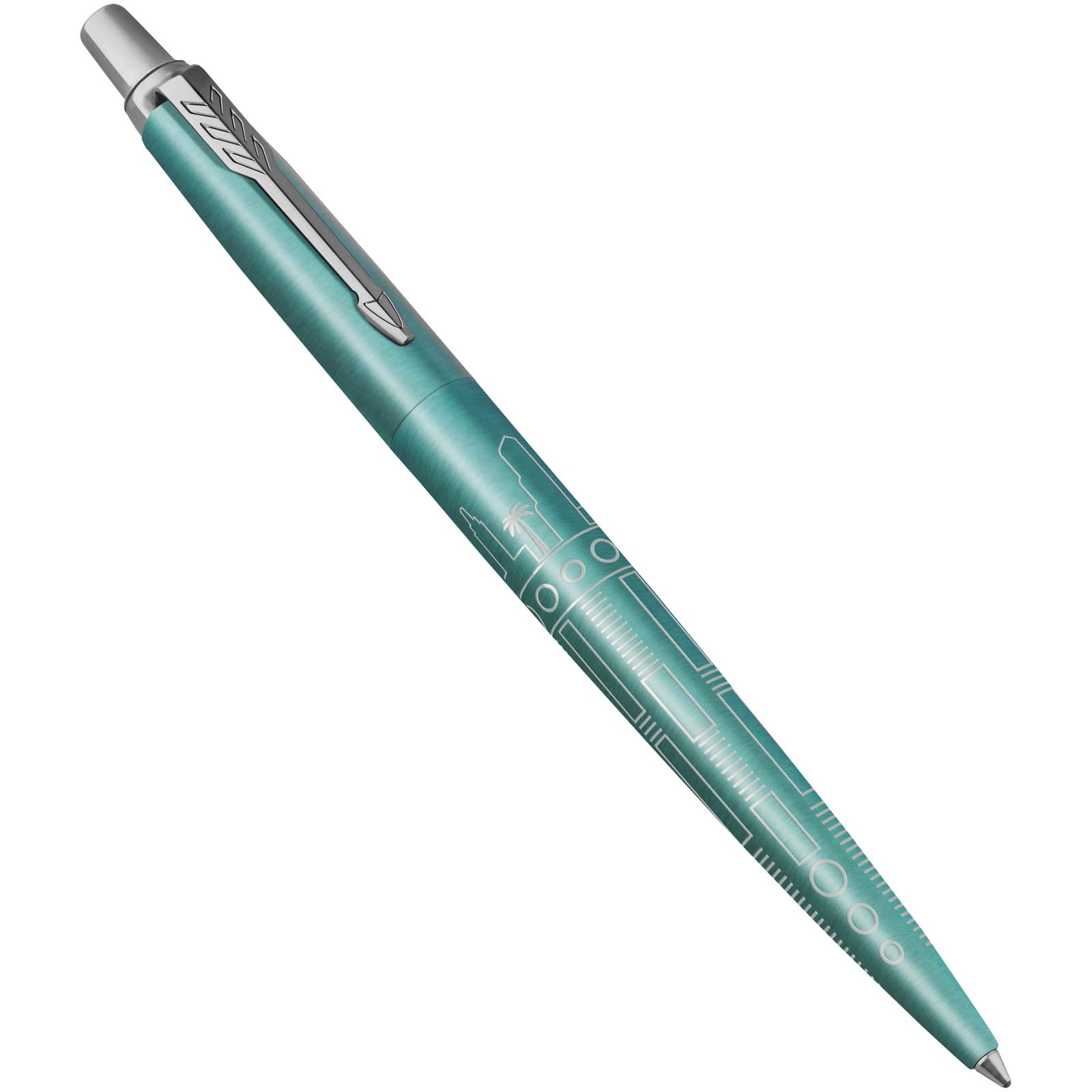 Parker Jotter SE Global Icons Kugelschreiber (blaue Mine) 6 Parker Jotter SE Global Icons Kugelschreiber (blaue Mine) – Bild 4