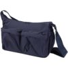 Calli 13" GRS Laptop-Umhängetasche aus recyceltem Nylon