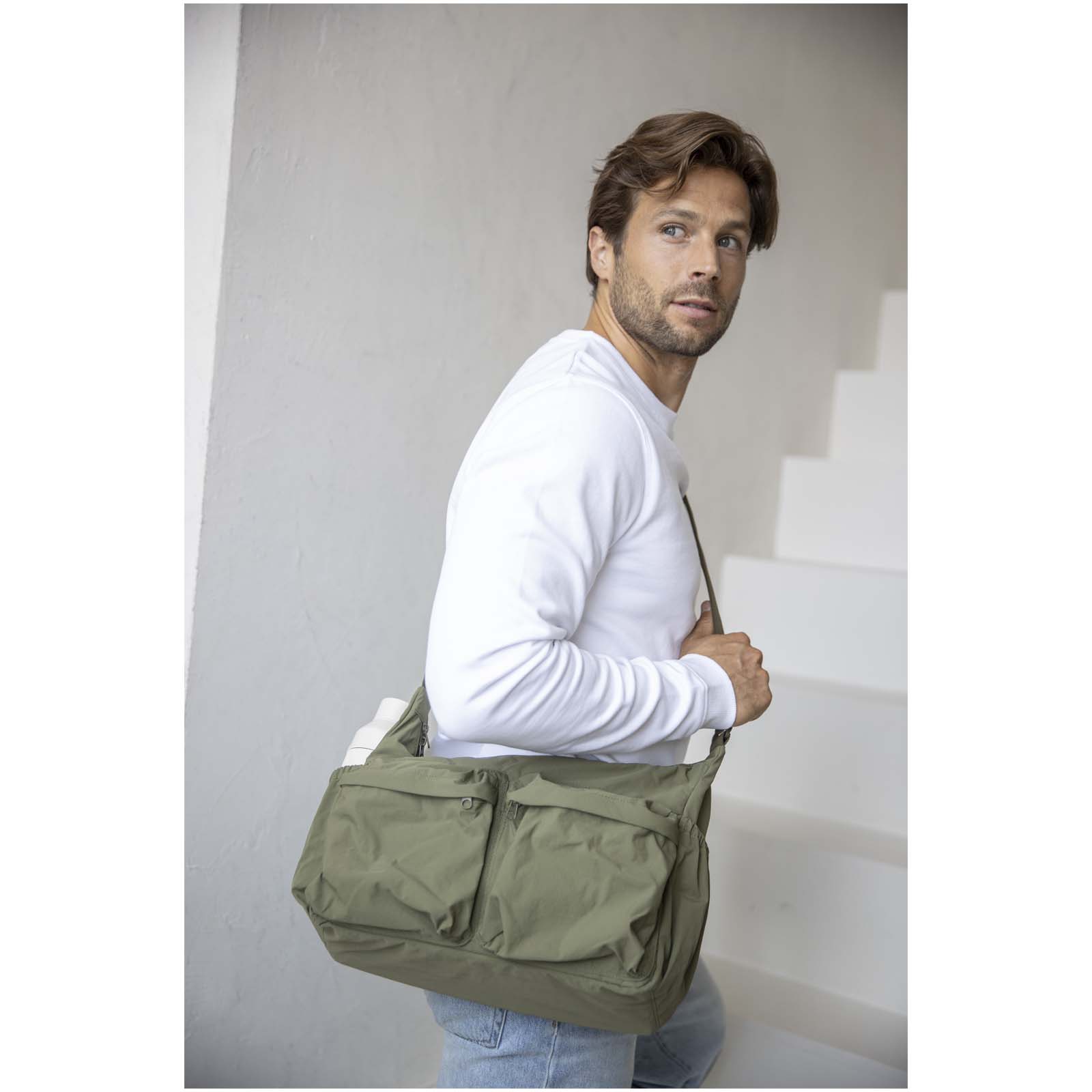 Calli 13" GRS Laptop-Umhängetasche aus recyceltem Nylon 8 Calli 13" GRS Laptop-Umhängetasche aus recyceltem Nylon – Bild 6