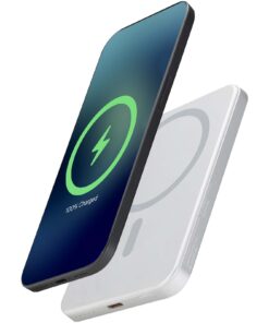 Avis 5000 mAh RCS Powerbank aus recyceltem Aluminium mit Magnetfunktion