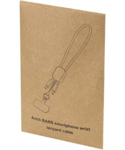 Arich RCS-Handschlaufe aus recyceltem Material mit integriertem 20-W-Ladekabel (Typ C) schwarz 11 Arich RCS-Handschlaufe aus recyceltem Material mit integriertem 20-W-Ladekabel (Typ C) schwarz – Bild 5