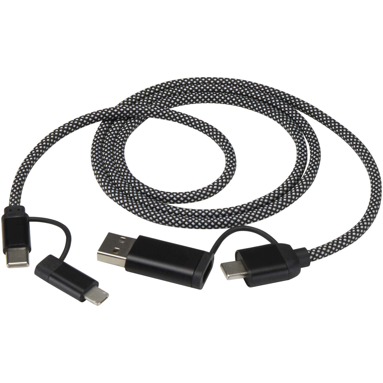 SMART 65 W, 100 cm, RCS-zertifiziertes magnetisches 5-in-1-Ladekabel schwarz 6 SMART 65 W, 100 cm, RCS-zertifiziertes magnetisches 5-in-1-Ladekabel schwarz – Bild 4