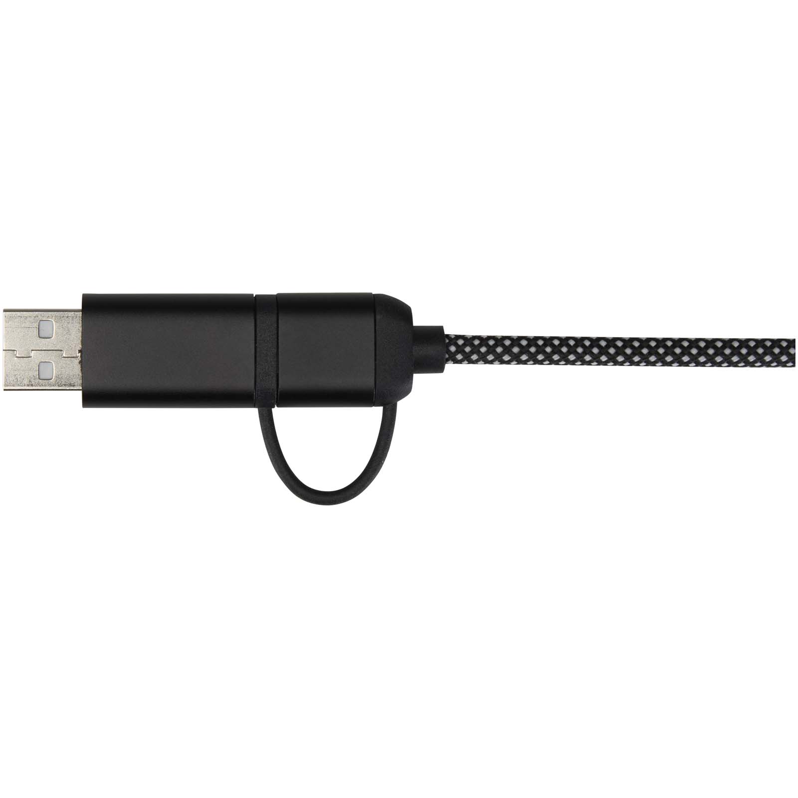 SMART 65 W, 100 cm, RCS-zertifiziertes magnetisches 5-in-1-Ladekabel schwarz 4 100 cm