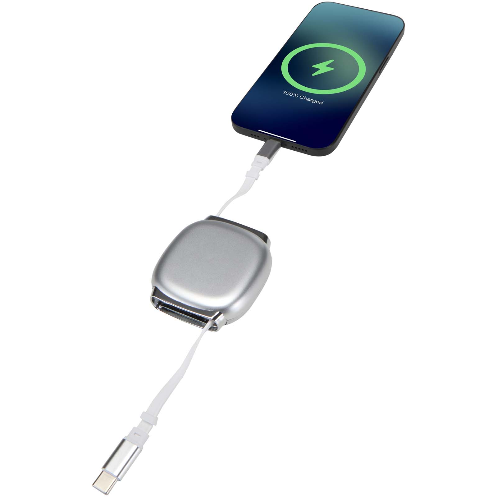 Alphard 100 W CarPlay-Kabel (5-in-1) aus recyceltem Kunststoff mit einziehbarer Leitung und PD-Ladefunktion 6 Alphard 100 W CarPlay-Kabel (5-in-1) aus recyceltem Kunststoff mit einziehbarer Leitung und PD-Ladefunktion – Bild 5