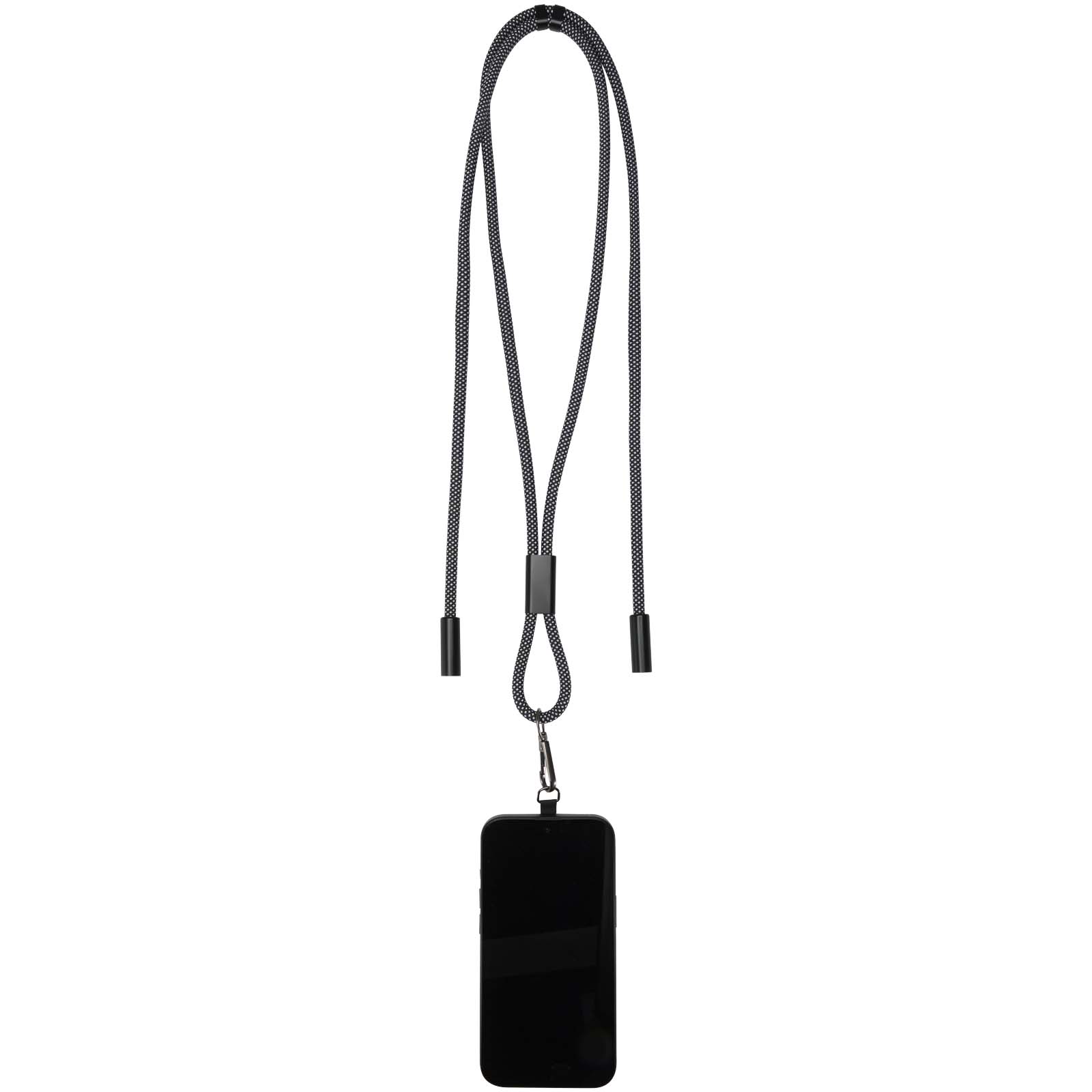 SMART 65-W-RPET-Ladekabel mit Trageband schwarz 4 SMART 65-W-RPET-Ladekabel mit Trageband schwarz – Bild 2