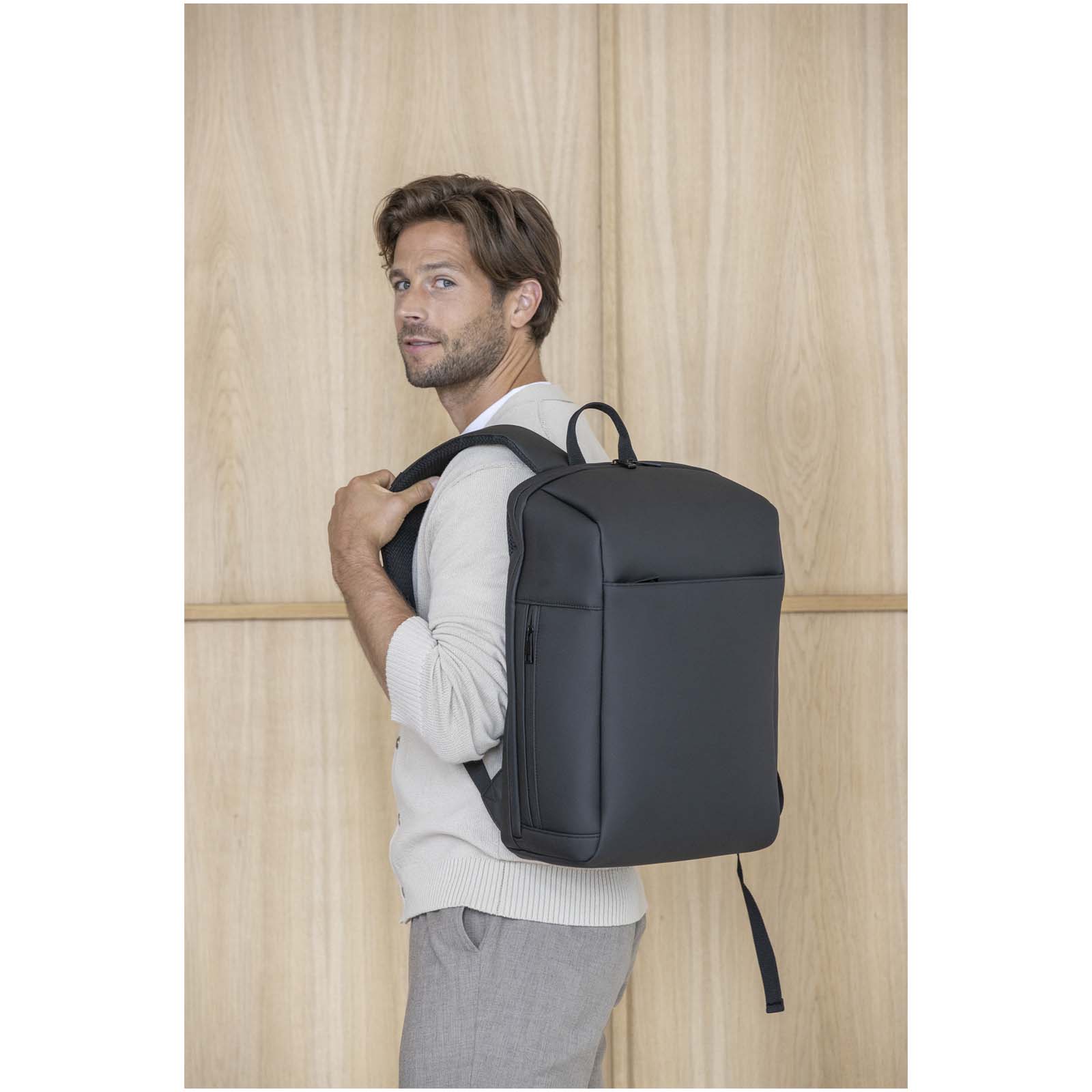 SMART 15" GRS Laptop-Rucksack aus recyceltem Material, 18 l 9 SMART 15" GRS Laptop-Rucksack aus recyceltem Material, 18 l – Bild 7