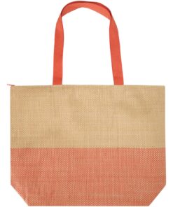 Rhythm Strohpapier-Tragetasche mit Reißverschluss, groß, 21 l 10 Rhythm Strohpapier-Tragetasche mit Reißverschluss, groß, 21 l – Bild 2