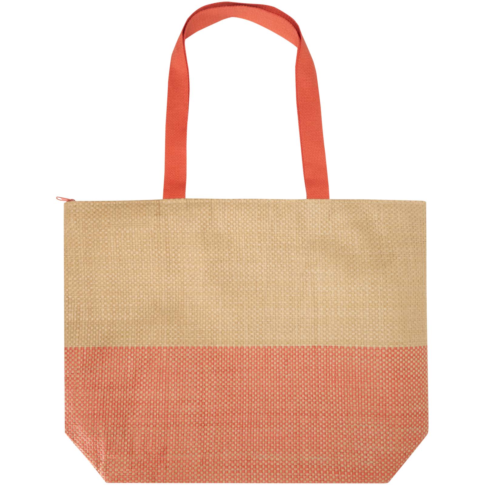 Rhythm Strohpapier-Tragetasche mit Reißverschluss, groß, 21 l 4 Rhythm Strohpapier-Tragetasche mit Reißverschluss, groß, 21 l – Bild 2