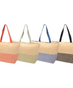 Rhythm Strohpapier-Tragetasche mit Reißverschluss, groß, 21 l 15 Rhythm Strohpapier-Tragetasche mit Reißverschluss, groß, 21 l – Bild 7