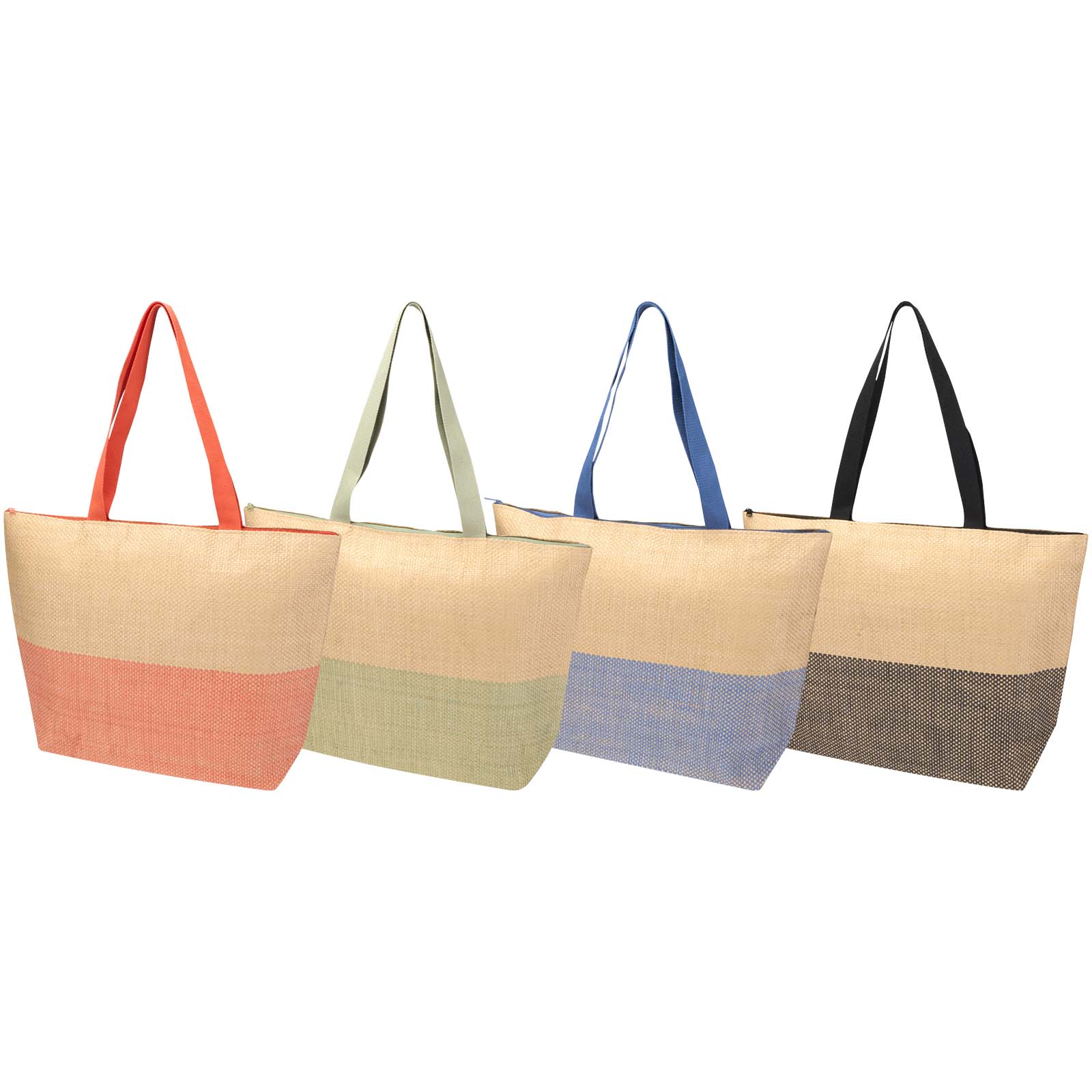 Rhythm Strohpapier-Tragetasche mit Reißverschluss, groß, 21 l 9 Rhythm Strohpapier-Tragetasche mit Reißverschluss, groß, 21 l – Bild 7