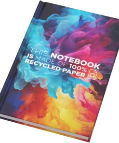 Novella Brontë A5-Notizbuch mit Recycling-Einband – 100 Blatt