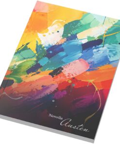 Novella Austen Notizbuch im A5-Format mit Softcover – 100 linierte Blätter