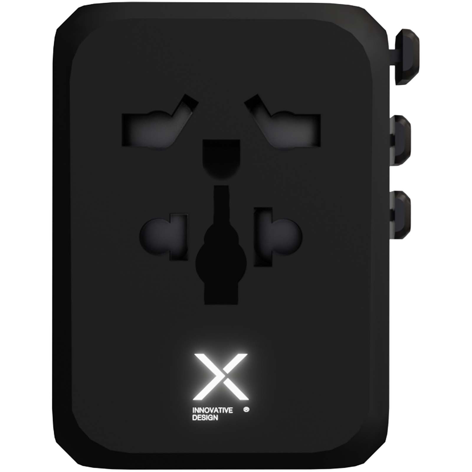 SCX.design T16 Universeller Reiseadapter schwarz 4 SCX.design T16 Universeller Reiseadapter schwarz – Bild 2